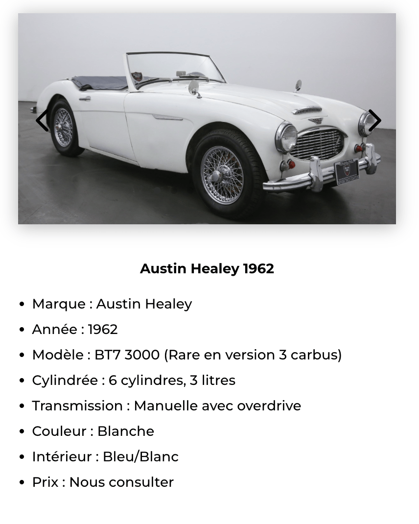 Austin Healey 62